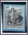 Stamps Austria -  Die Donauh