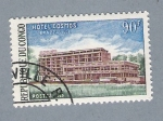 Stamps Republic of the Congo -  Hotel Cosmos. Brazzaville