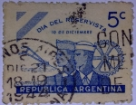 Stamps Argentina -  Dia del Reservista