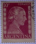 Sellos de America - Argentina -  Eva Peron