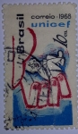 Stamps : America : Brazil :  Unicef