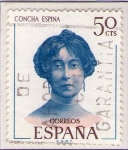 Stamps Spain -  Literatos españoles 1990
