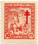 Stamps Spain -  PRO TUBERCULOSOS. 984