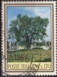 Stamps Italy -  Italia 1966 Scott 937 Sello Flora Olivo usado
