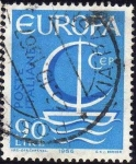Stamps Italy -  Italia 1966 Scott 943 Sello Serie Europa usado