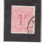 Stamps : Europe : Belgium :  León Heraldico