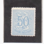 Stamps Belgium -  León Heraldico