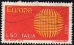 Sellos de Europa - Italia -  Italia 1970 Scott 1013 Sello Serie Europa usado 