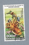 Stamps Togo -  75e Aniversario de la muerte de Julio Verne
