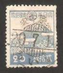 Stamps Japan -  monte fuji