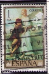 Stamps Spain -  Eduardo Rosales 2203
