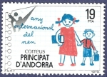 Stamps Andorra -  ANDORRA Any Internacional del Nen 19 NUEVO (2)