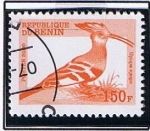Stamps : Africa : Benin :  Upupa Epops