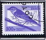 Stamps : Africa : Benin :  phylloscopus