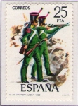 Stamps Spain -  Uniformes 2354