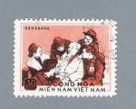 Stamps : Asia : Vietnam :  Buuchanh
