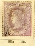 Stamps Spain -  Antillas Españolas Ed 1867