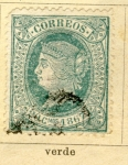 Stamps : Europe : Spain :  Antillas Españolas Ed 1867