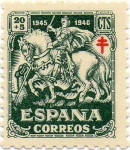 Stamps Spain -  PRO TUBERCULOSOS. 994 