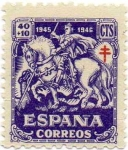 Stamps : Europe : Spain :  PRO TUBERCULOSOS. 995