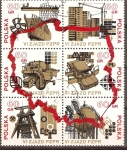 Stamps Poland -  INDUSTRIAS
