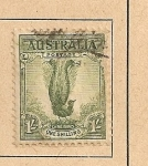 Stamps Australia -  Pájaro lira