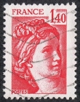 Stamps France -  Personajes