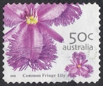 Stamps Australia -  Flora (dentado distinto)