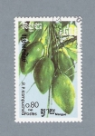 Stamps Cambodia -  Mango
