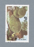 Stamps Cambodia -  Fruto de Jaquier