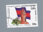 Stamps Cambodia -  Monumento de la Independencia