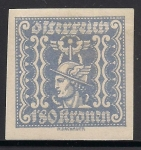 Stamps Austria -  MERCURY-1921