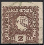 Stamps : Europe : Austria :  MERCURY - 1916