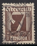 Stamps : Europe : Austria :  Números - 1925