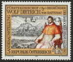Stamps Austria -  AUSTRIA - Centro histórico de la ciudad de Salzburgo 