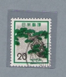 Stamps Japan -  Vegetación (repetido)