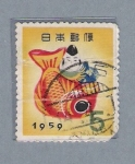 Sellos del Mundo : Asia : Japn : Pez