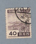 Stamps Japan -  Pueblo Japones