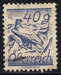 Stamps Austria -  AGUILA DE HOMBROS BLANCOS