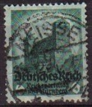 Stamps Germany -  Deutsches Reich 1934 Scott 442 Sello º Nuremberg Dia del Partido 6 Alemania Allemagne Germany De