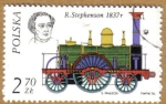Stamps : Europe : Poland :  Trenes