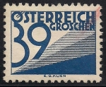 Sellos de Europa - Austria -  NUMEROS - 1925