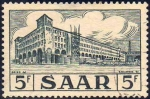 Sellos de Europa - Alemania -  Deutsches Reich SAAR 1952 Scott 234 Sello General Post Office 5 F