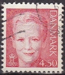 Stamps Denmark -  DINAMARCA 1999 Scott 1120 Sello Reina Margarita Michel1205 4,5 Usado Stamp 