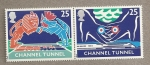 Stamps Europe - United Kingdom -  Túnel Canal de la Mancha