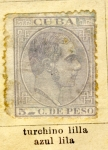 Stamps Cuba -  Posesion Española Ed 1882