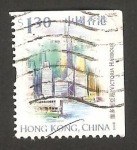 Stamps Hong Kong -  puerto victoria