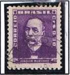 Stamps Brazil -  Joaquin Mortihno