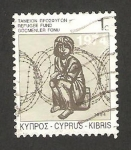 Stamps Asia - Cyprus -  fondos para los refugiados