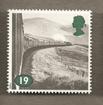 Stamps United Kingdom -  Vias férreas